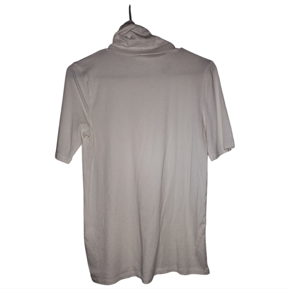 Banana Republic Womens Turtleneck - Cream, Size Small